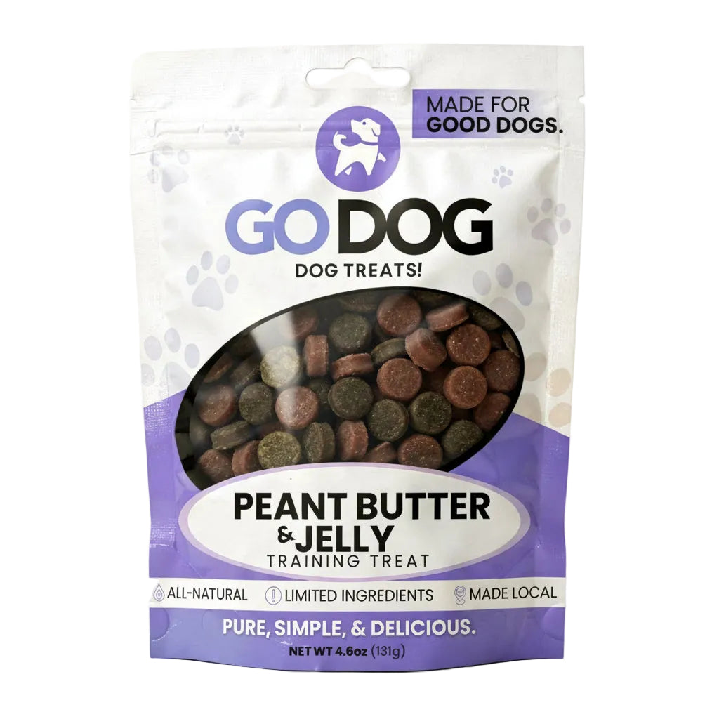Peanut Butter & Jelly Training Treats